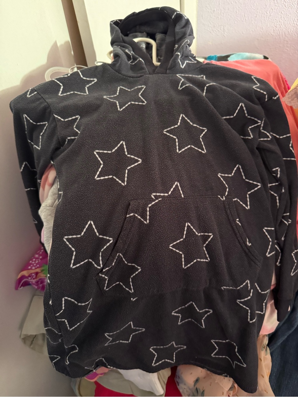 wonder nation Black Star Hooded Pullover